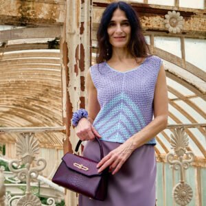 Hand-Crocheted Cotton Top